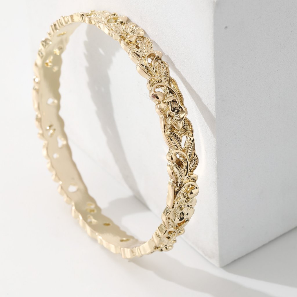 Queen Emma Hawaiian Maile Bracelet